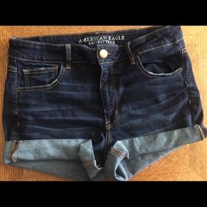 American eagle high rise shorts
